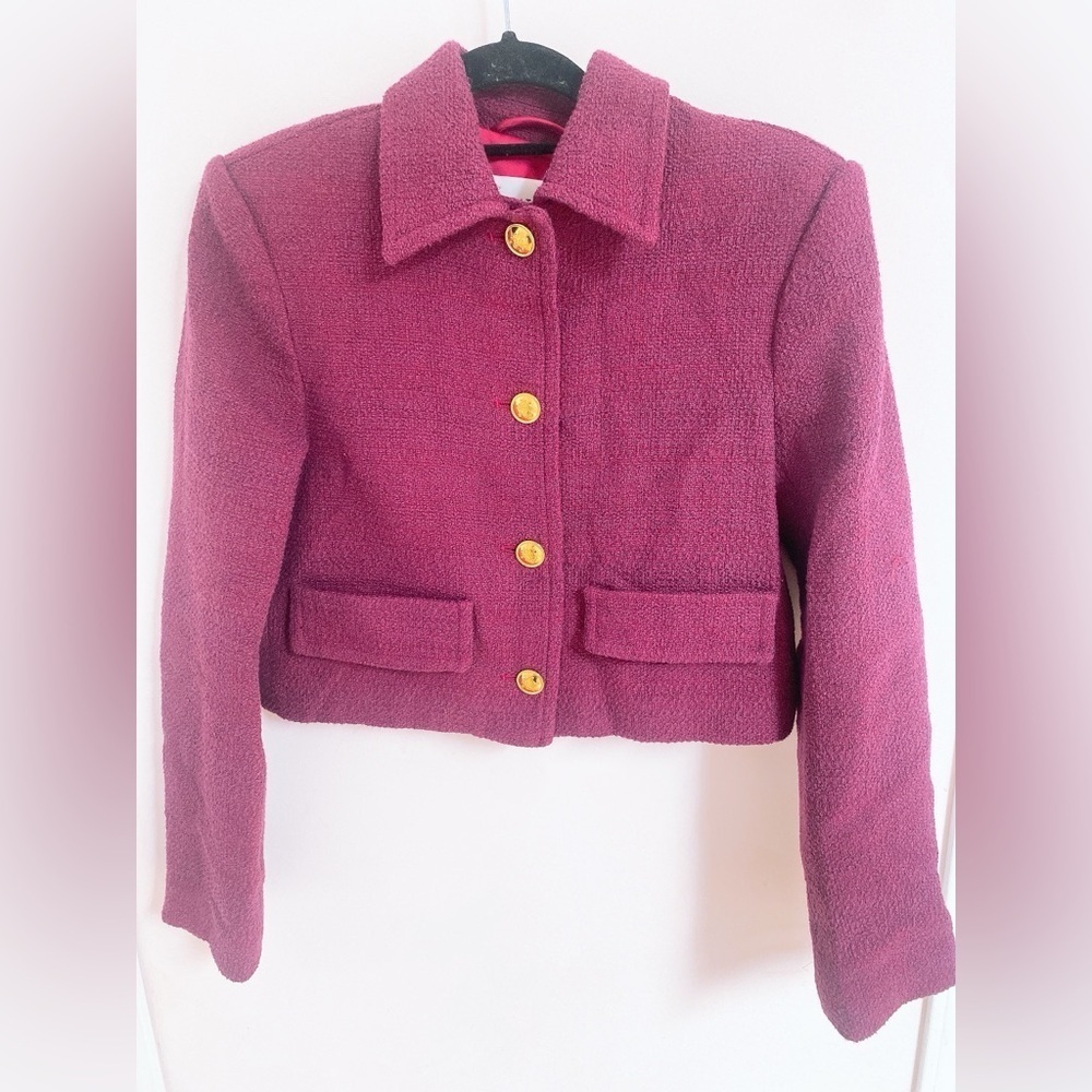 Aritzia Babaton Frances Jacket Elixir Purple - Picture 2 of 7
